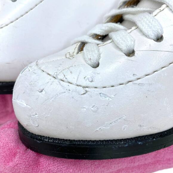 Jackson Novice Ice Skates Figure Skates John Wilson Sheffield GJL 8 1/4 9" - Picture 12 of 16